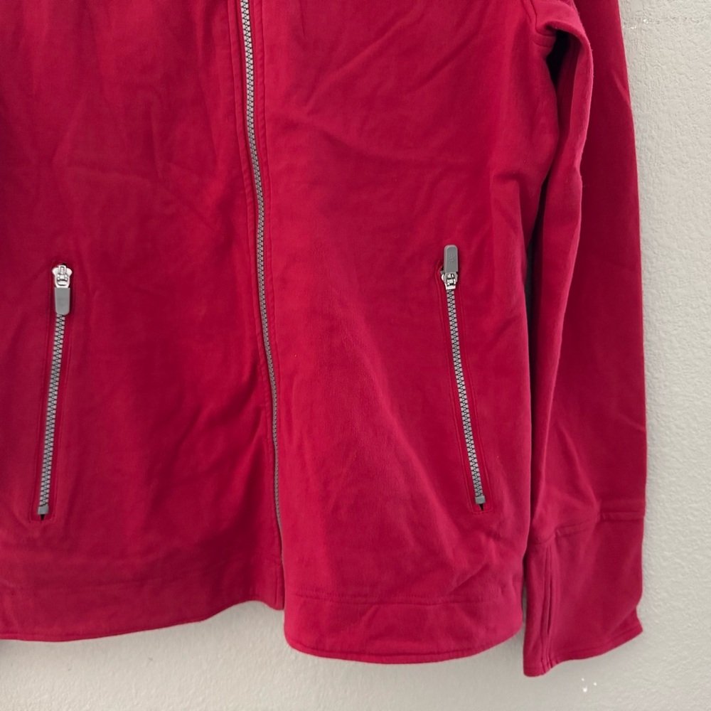 ScotteVest Chloe Glow Full Zip Hoodie Womens XL Red Casual Travel Outdoor Active - Picture 8 of 16